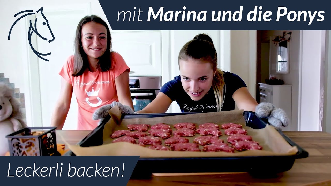 Leckerli backen leicht gemacht - mit Marina und die Ponys
