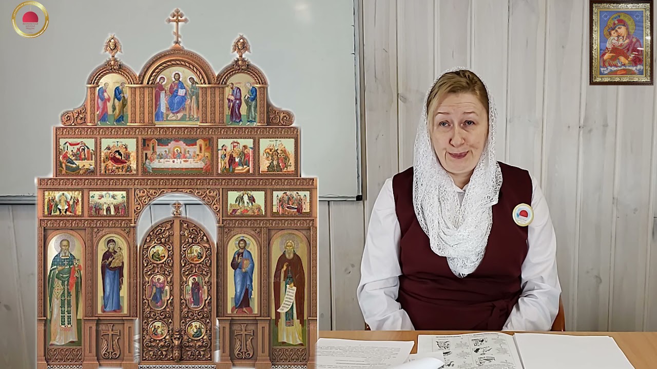 Тема урока: ИКОНОСТАС