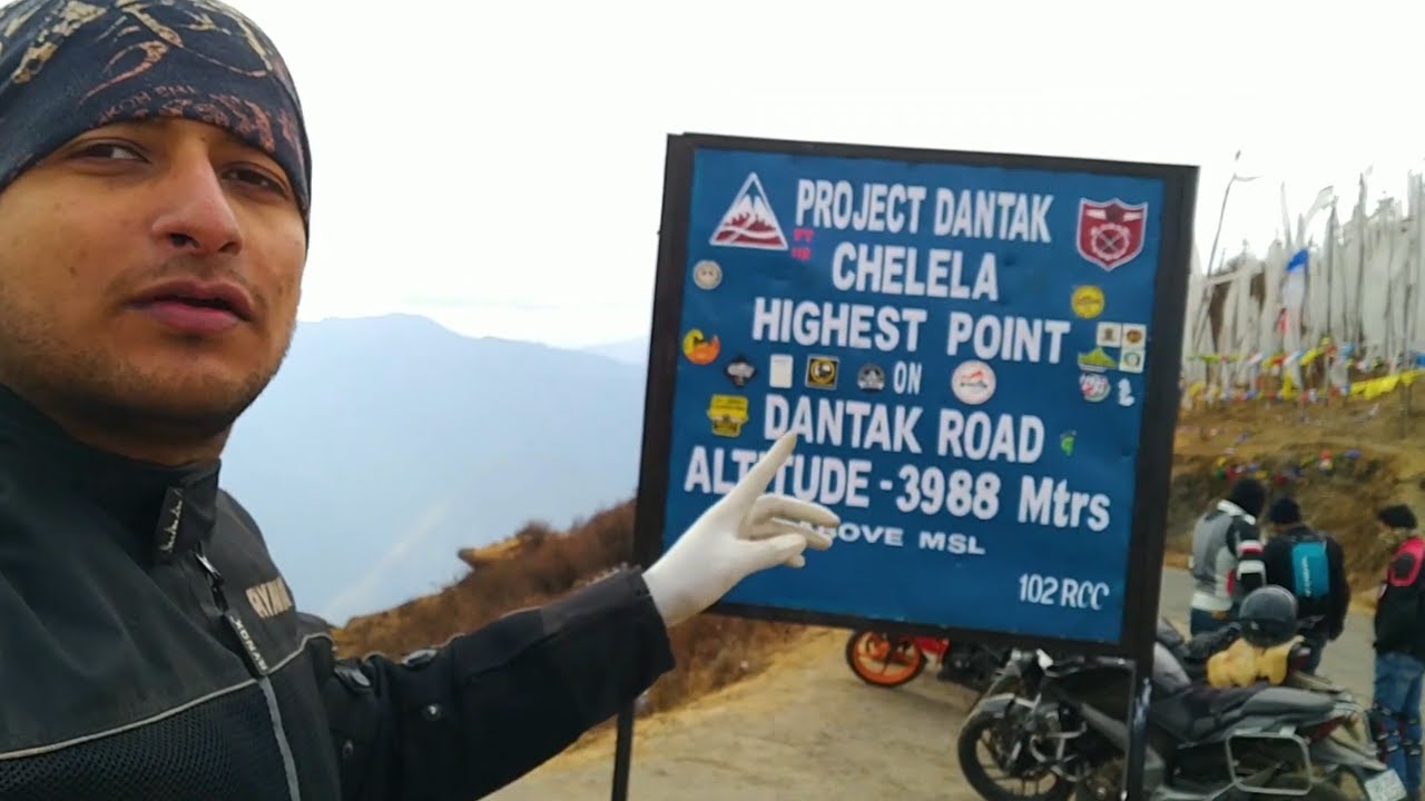 RIDING TO THE HIGHEST POINT OF BHUTAN - CHELE LA PASS
