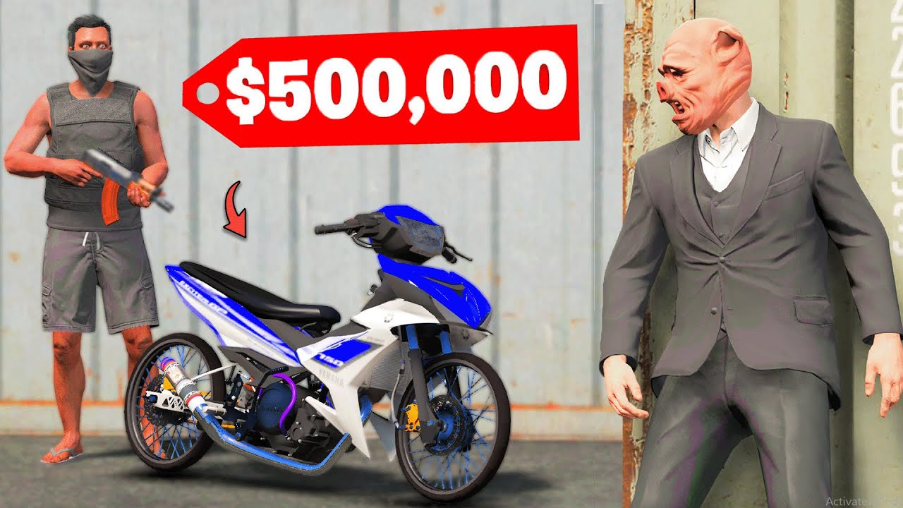 Stealing Yamaha Sniper From Cartel sa GTA 5