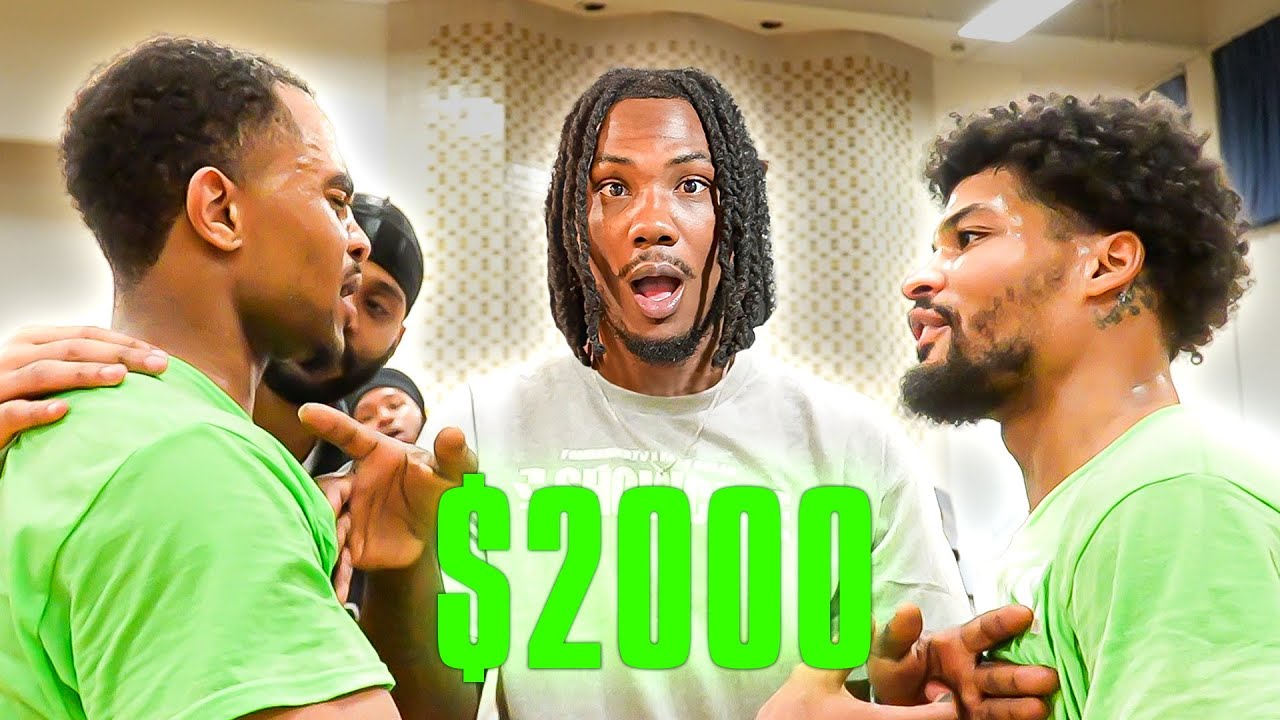 ALEX AND FONZ GO HEAD TO HEAD IN HEATED 1V1 FOR $2000! (1v1 Showcase Championship Game)