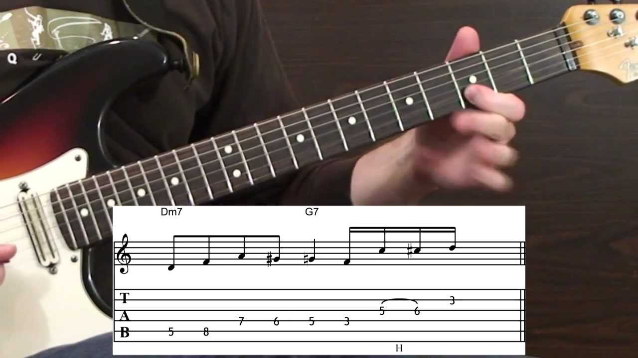 Playing Jazz with the Blues Scale...