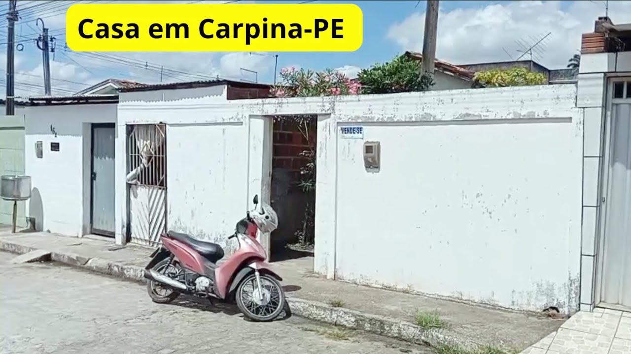 CASA EM CARPINA NA COHAB 1 - HENRIQUE IMÓVEIS