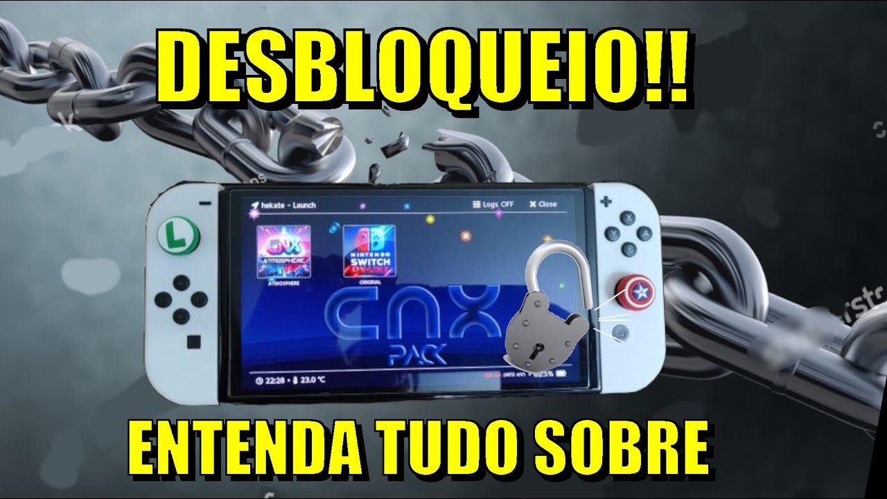 Tudo sobre o DESBLO QUEIO do Nintendo Switch! Como funciona, o que permite. Com @desbloqueio.switch 