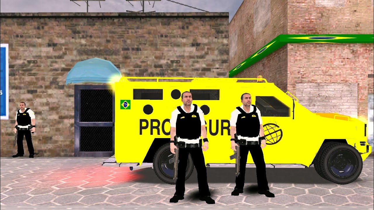 TRANSPORTE DE DINHEIRO - ESCOLTA ARMADA [PROSSEGUR] | GTA SA ANDROID: MOD POLÍCIA