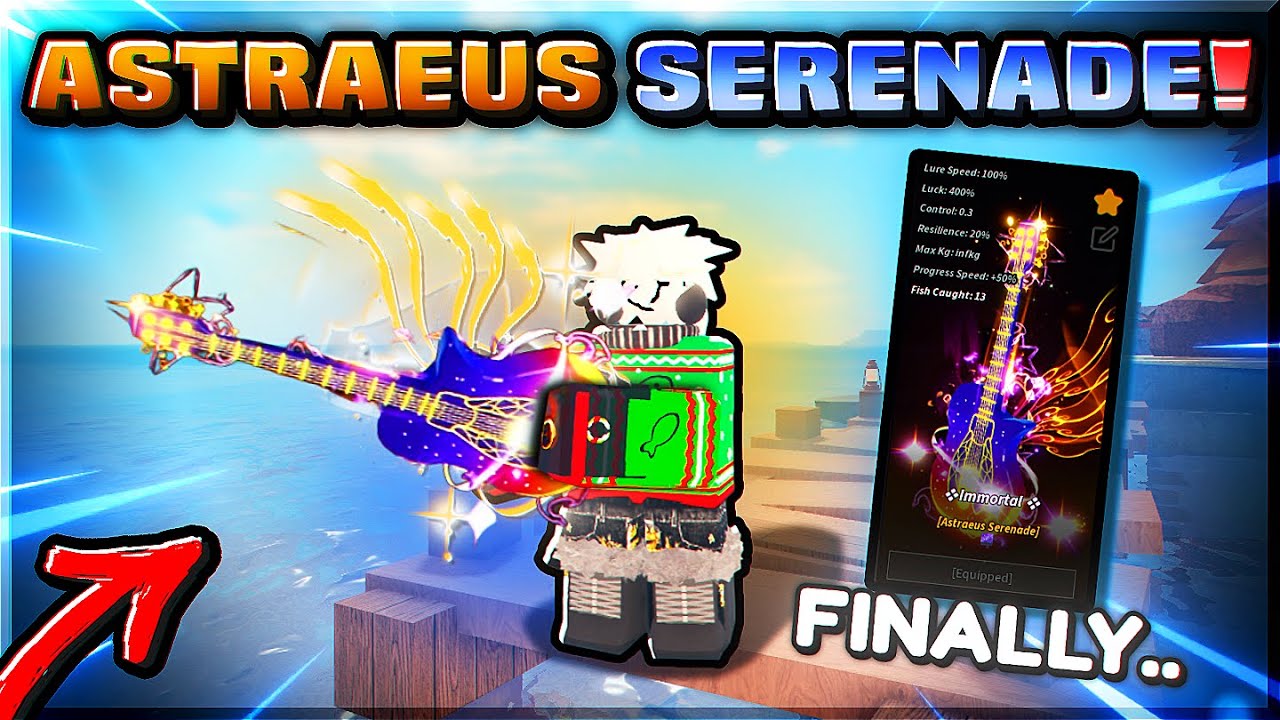 Я схожу с ума, пытаясь заполучить удилище ASTRAEUS SERENADE для рыбалки...