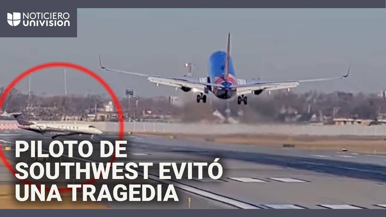 “Sentía que algo no estaba bien”: pasajero del avión de Southwest que casi choca con otra aeronave
