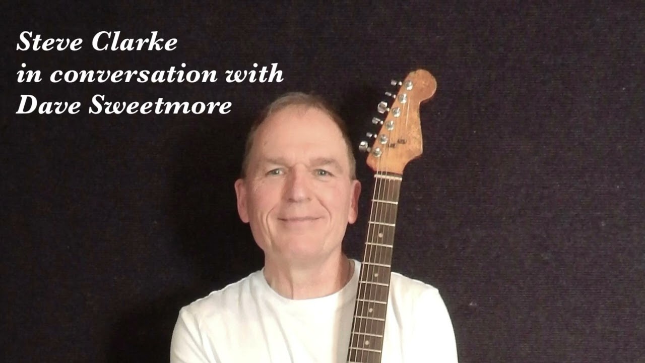 Steve Clarke (Guitar Technician) with Dave Sweetmore
