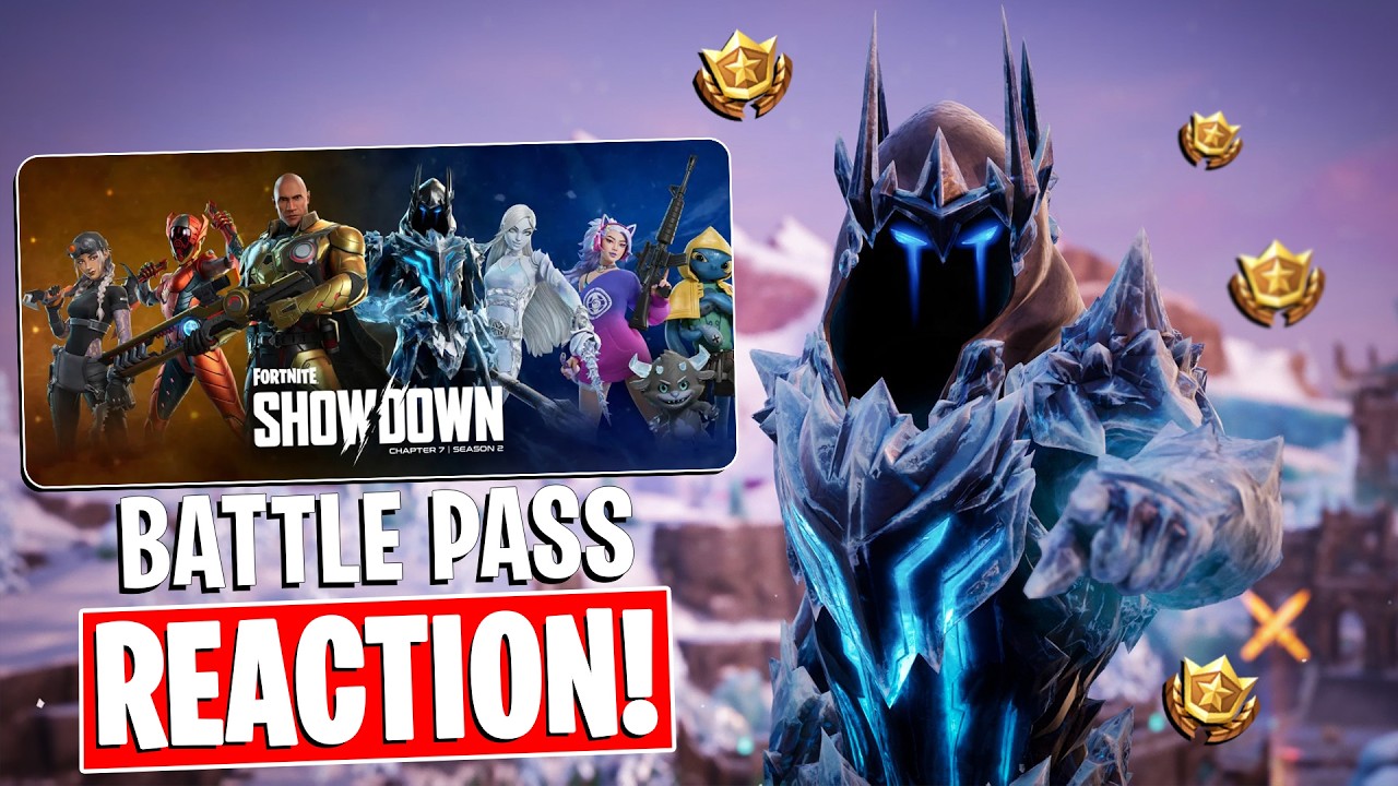 Chapter 7 Season 2 Battle Pass Reaction | Foundation or Ice King?!