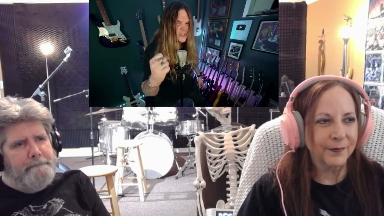 Tommy Johansson-Money Money Money - Abba cover -Suesueandthewolfman React w/drum solo and tambourine