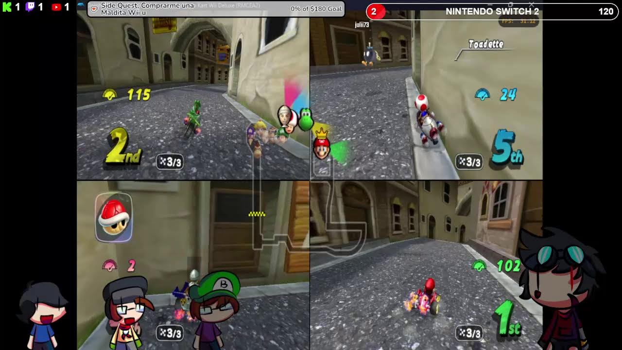 Mario kart World pero para pobres