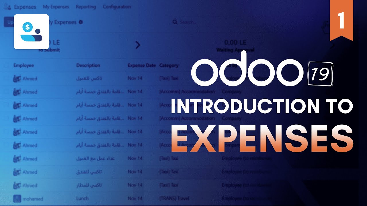 Simplify Expense Management| Odoo 19 Expenses Module (Episode 1)