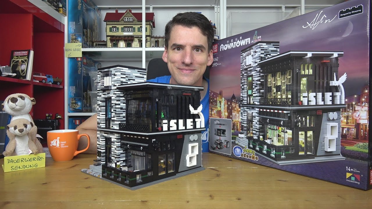4000 Teile & Funktionen - ein tolles Gebäude! Mould King® 16042 - Die Bar