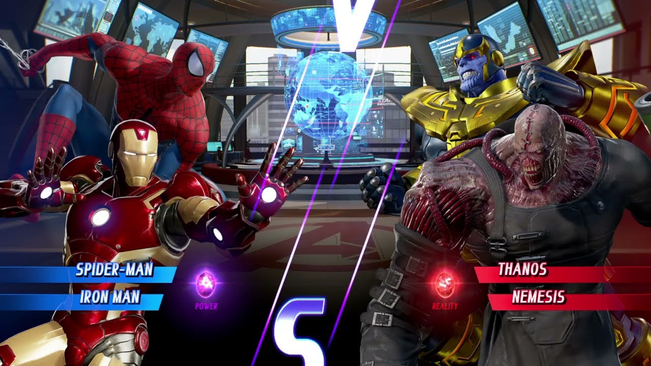 MARVEL VS. CAPCOM: INFINITE / SPIDER-MAN & IRON MAN  vs THANOS & NEMESIS / Lv.VERY HARD