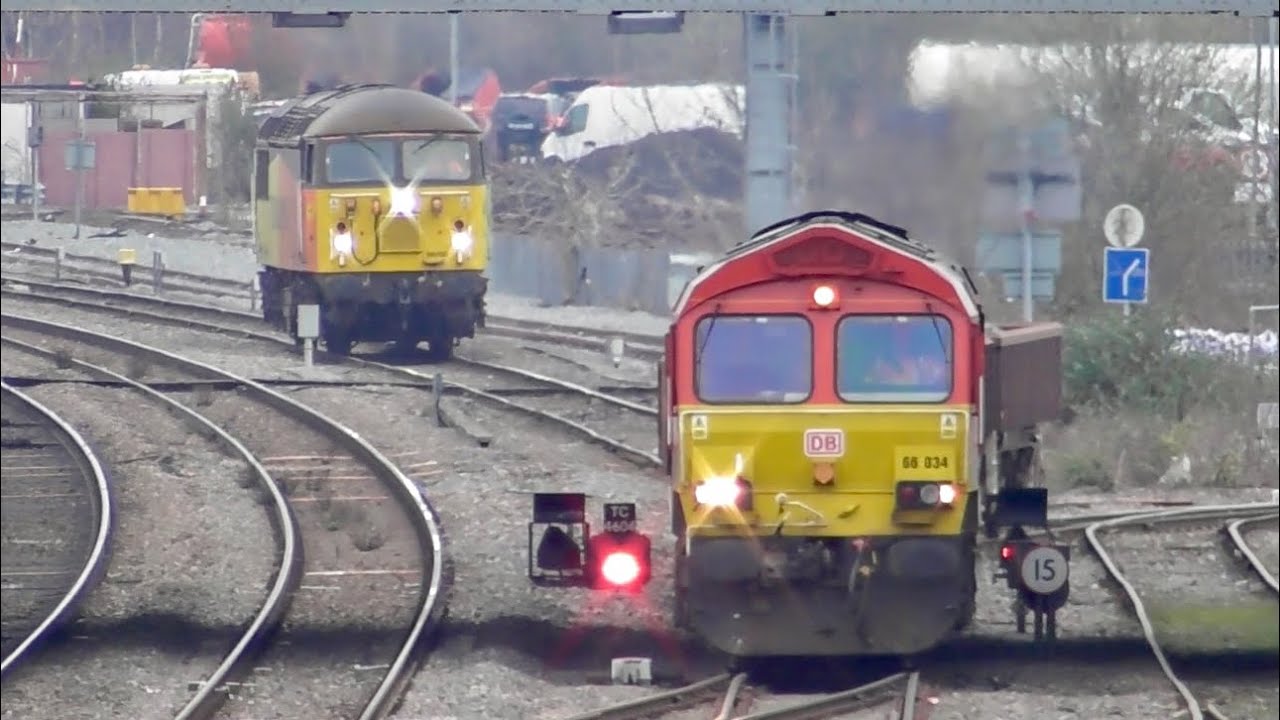 Loco’s at Toton TMD 18/3/21