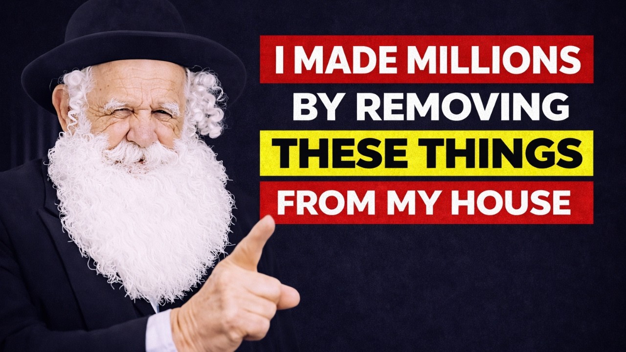 ELIMINATE THESE FIVE THINGS RIGHT NOW FROM YOUR HOUSE: Rabbi's Warning (Money Escapes Forever)