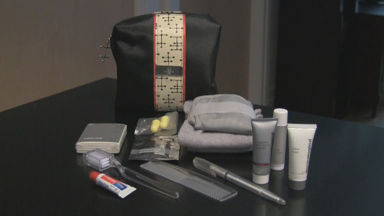American Airlines - Premium International Business & First Class Amenity Kit 
