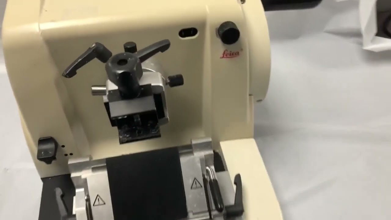 Leica RM2125 RT Benchtop Rotary Manual Microtome in1093 10