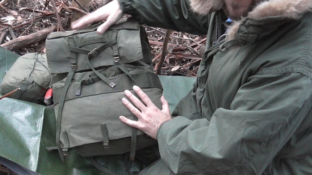THE AUSTPACK: Vintage Australian Army Canvas Pack + other army surplus