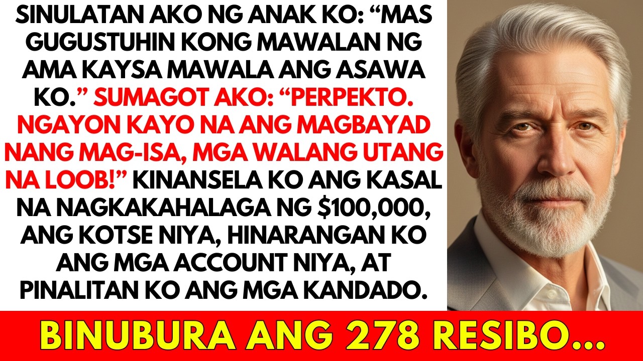 Nagtext ang Anak Ko ‘Mas Pipiliin Kong Wala Kang Ama Kaysa Iwan ang Asawa Ko…