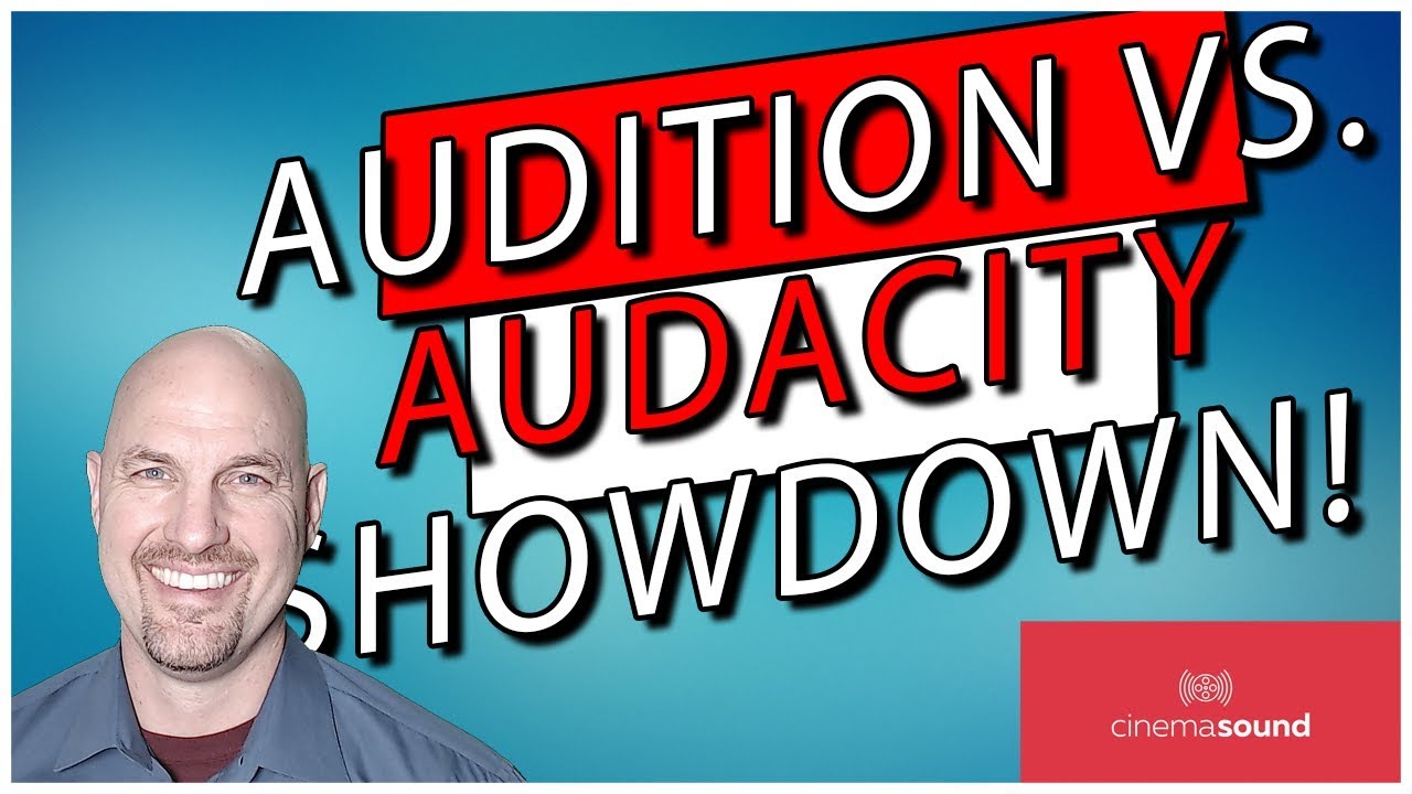 Audition vs.  Audacity SHOWDOWN!!