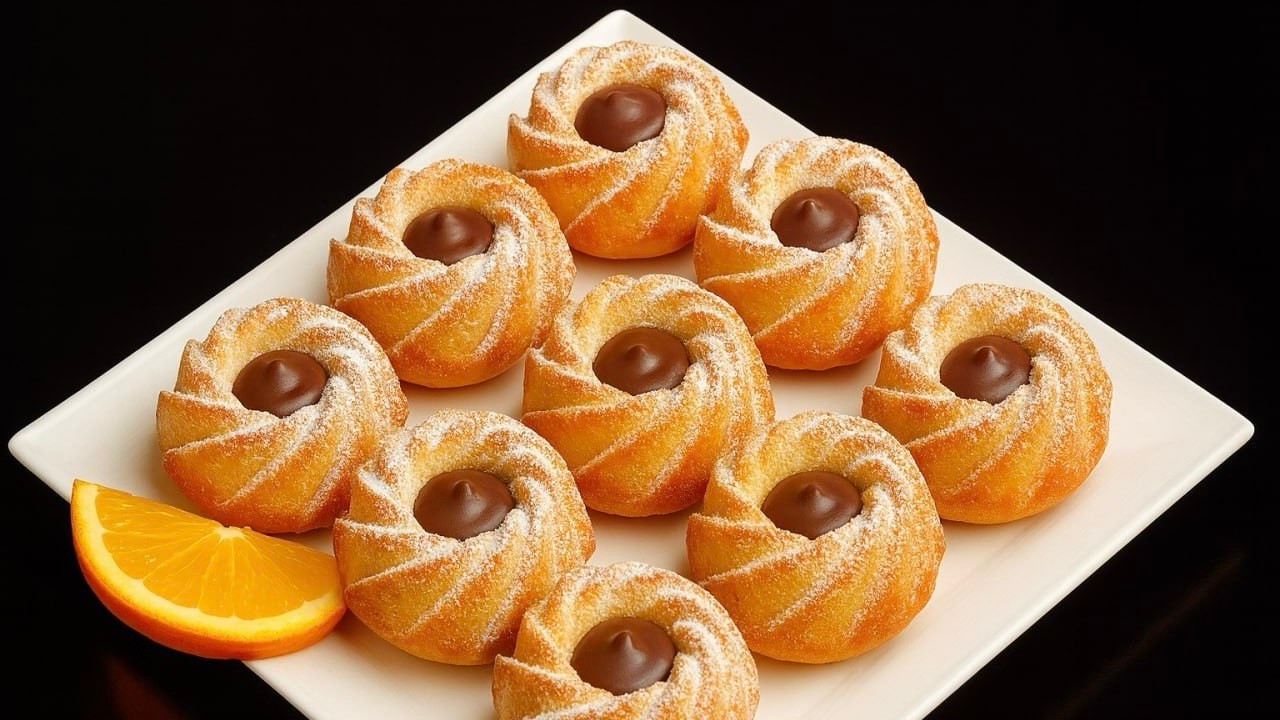Zarte Orangen kekse zum Tee! 🍊 Ein NEUES Gesunde Dessert in 5 Minuten!