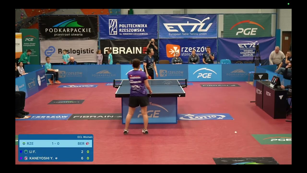 兼吉優花 YUKA KANEYOSHI VS LI FEN. 2026 WOMAN CHAMPIONS LEAGUE 1SET