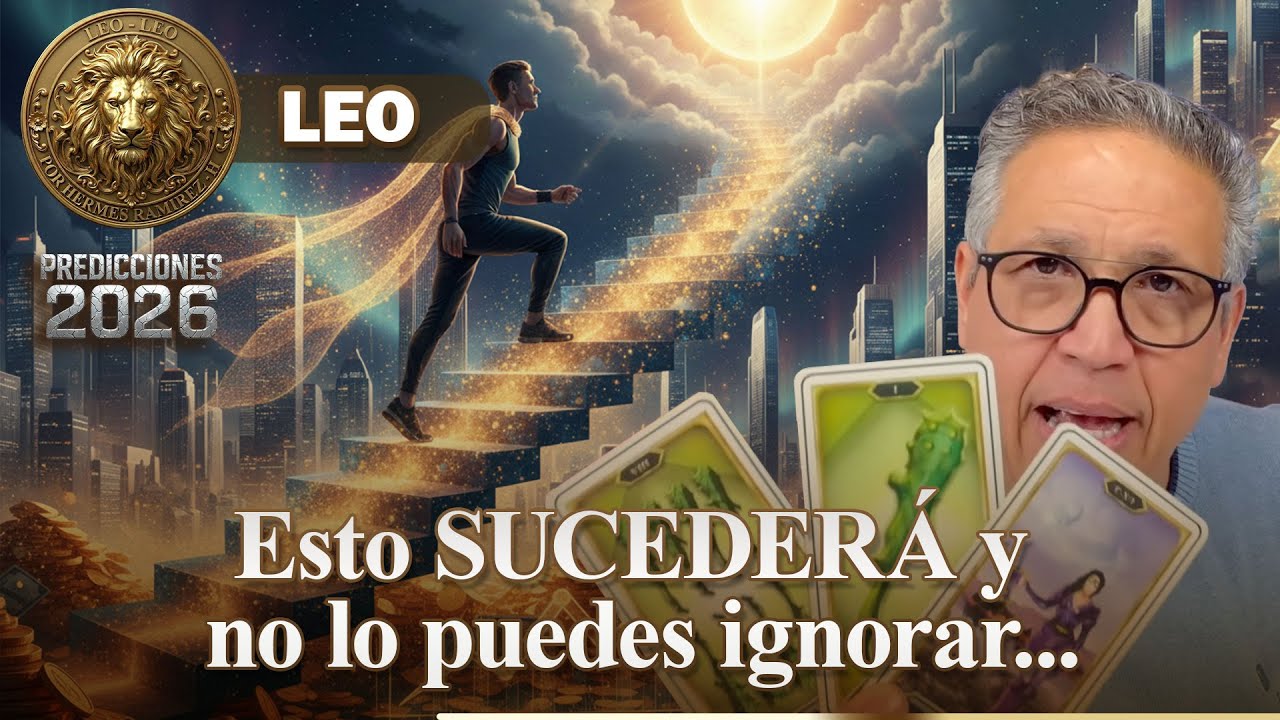 Signo LEO esto SUCEDERÁ y no lo puedes ignorar...    #tarot #predicciones  #PREDICCIONES2026
