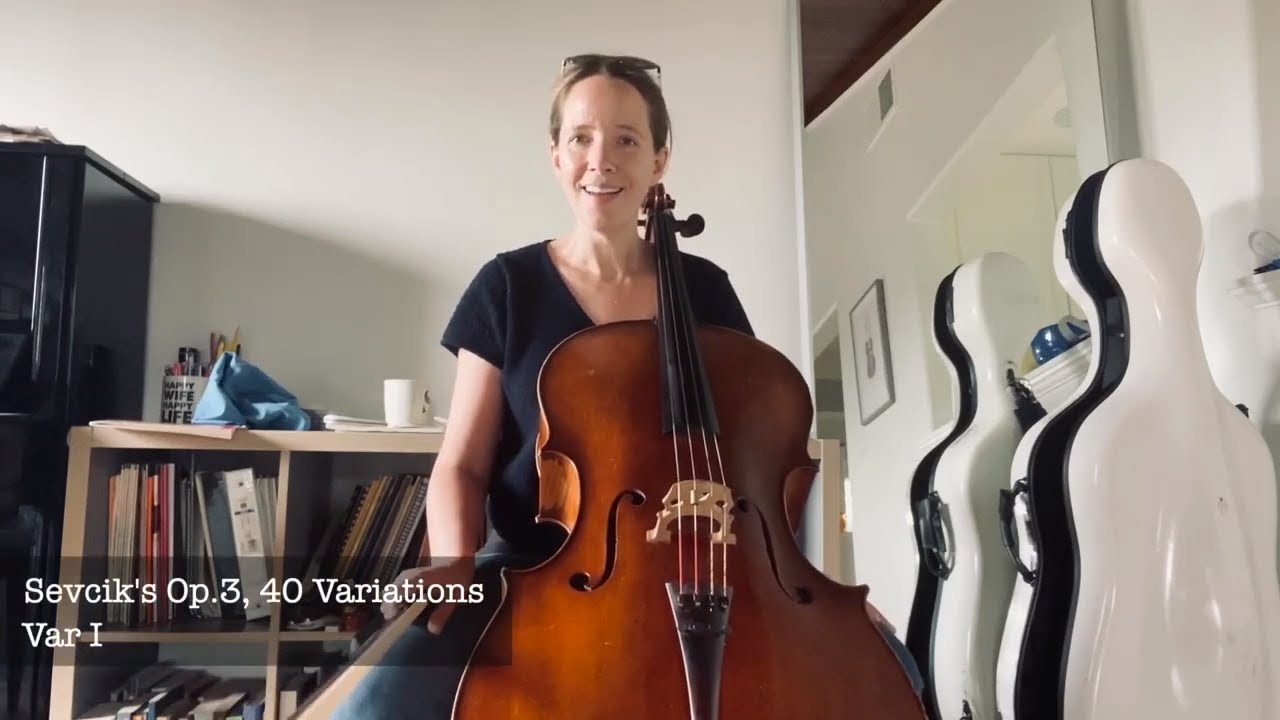 1. Improve your Bowing Technique & Sound: Sevcik Op.3, Variation 1