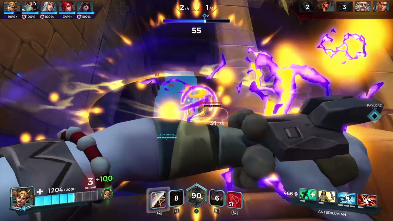 Paladins- Talus being op