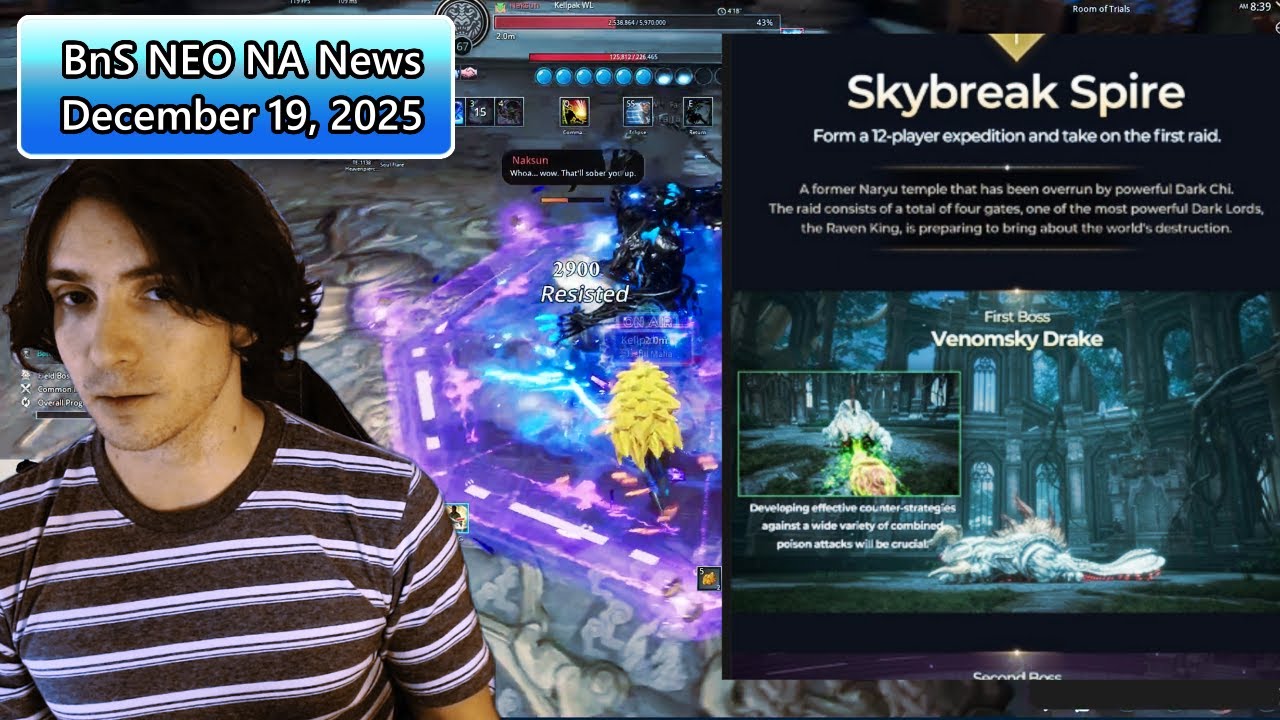 Новости Blade and Soul NEO от 19 декабря 2025 года