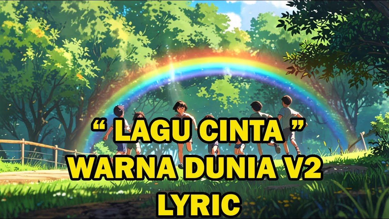 Warna Dunia,  Lagu Cinta with lyric Vesion 1 