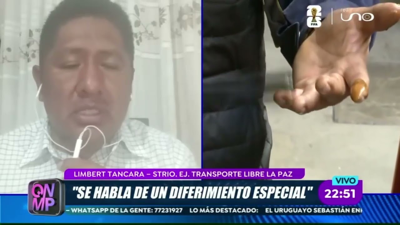 Trasporte paceño llega a un acuerdo con el gobierno, recibirán un reembolso