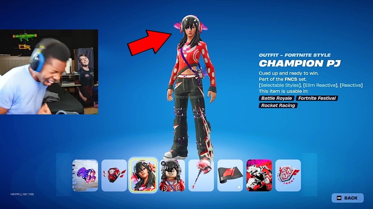 How I Won this FNCS Skin for FREE