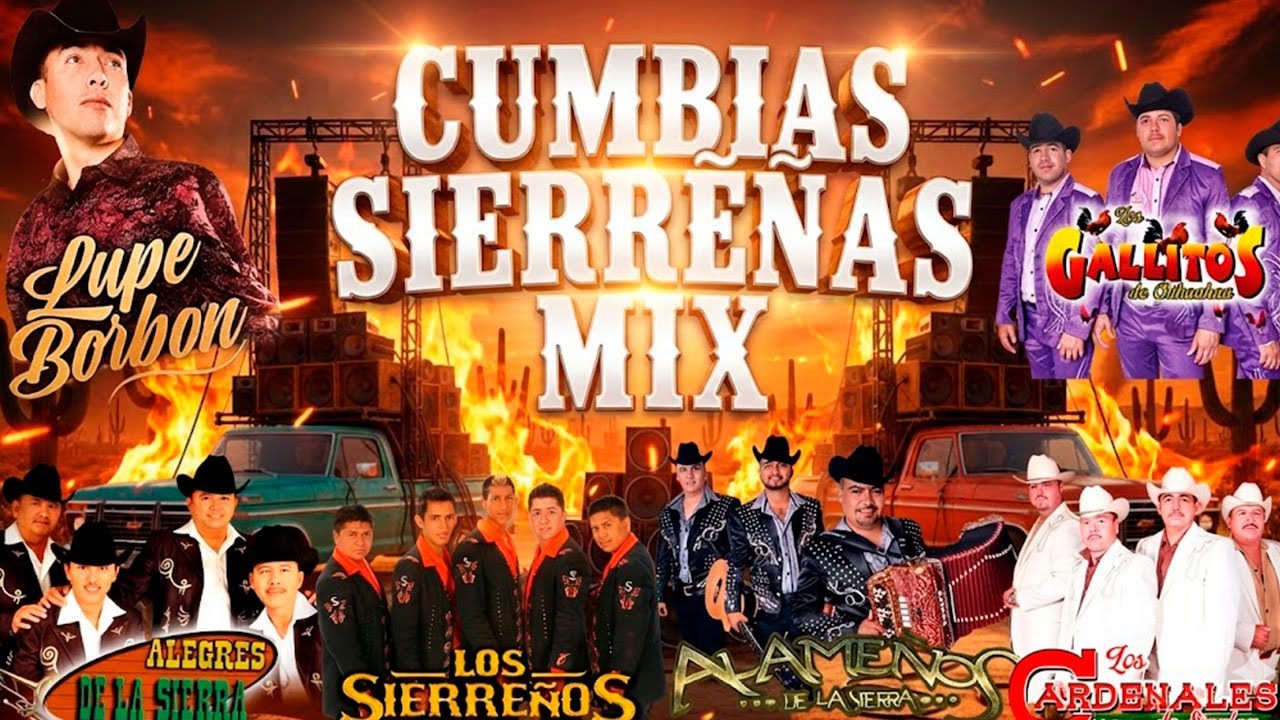 💥 LAS MEJORES CUMBIAS SIERRREÑAS 💥 Alameños, Sierreños y Alteños De La Sierra