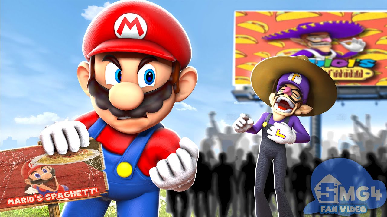 SMG4 FV: Рекламный щит Марио!