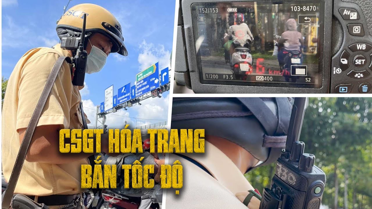 CSGT hóa trang bắn tốc độ, hàng loạt người “dính” lỗi trên Đại lộ Võ Văn Kiệt