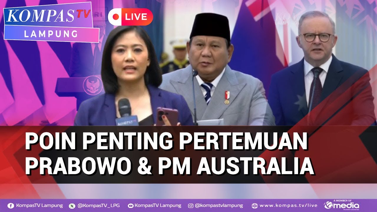 Poin Penting Pertemuan Prabowo & PM Australia