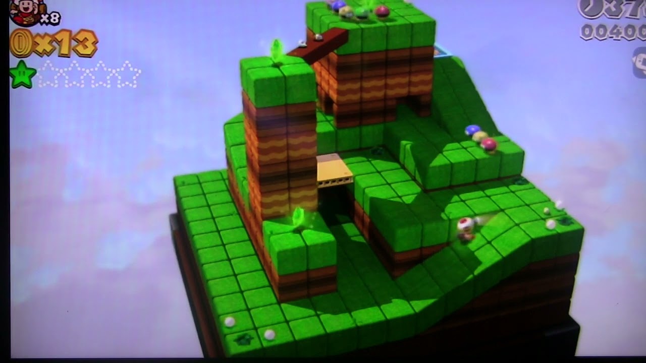 Super Mario 3D World – World 1 Captain Toad: The First Adventure【Wii U | Calm Retro Gaming】