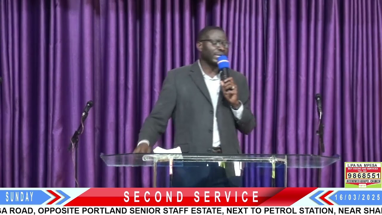 SUNDAY SECOND SERVICE RGC ATHI-RIVER {HOUSE OF GODS FAVOUR 16/03/2025}.
