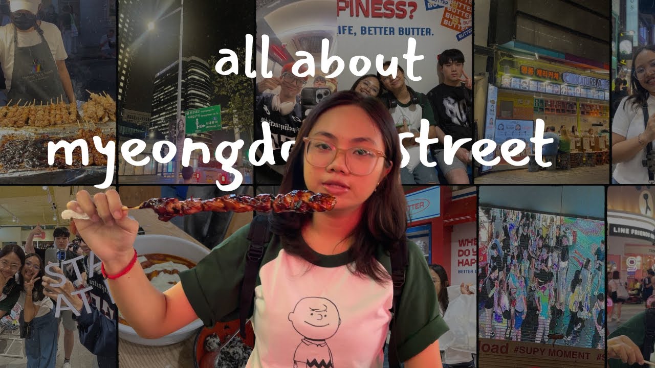🇰🇷all about myeongdong street🍡 cobain makanannya • shoping baju | finally inderr in seoul🥹🫶🏻