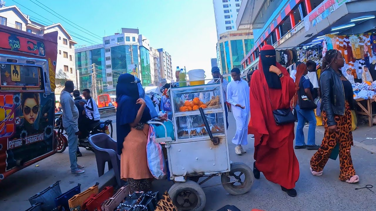 Eastleigh Nairobi Kenya. 4K STREET WALK