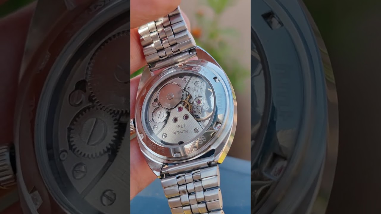 17 jewels hand winding mechanical movement in HMT watches 