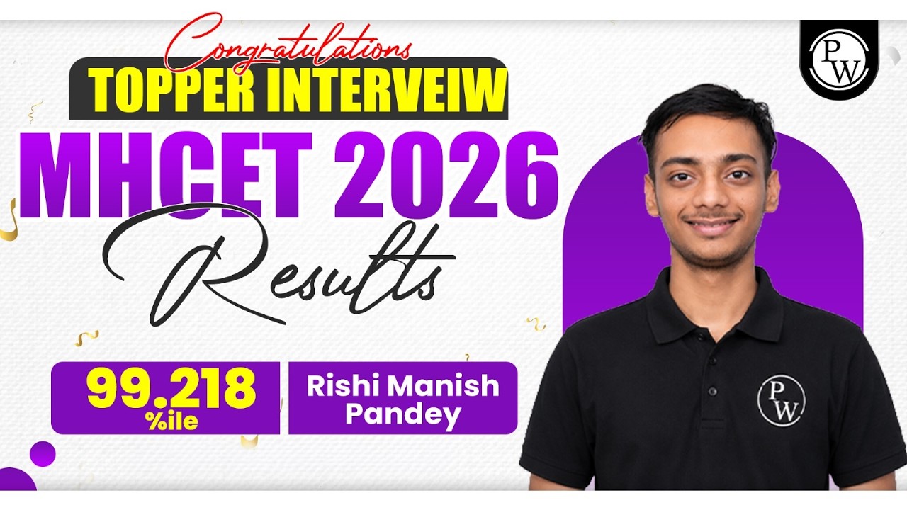 MHCET Law Result 2026 | Topper's Interview | 99.57%ile | MHCET Law 2026 Topper (5 Years)