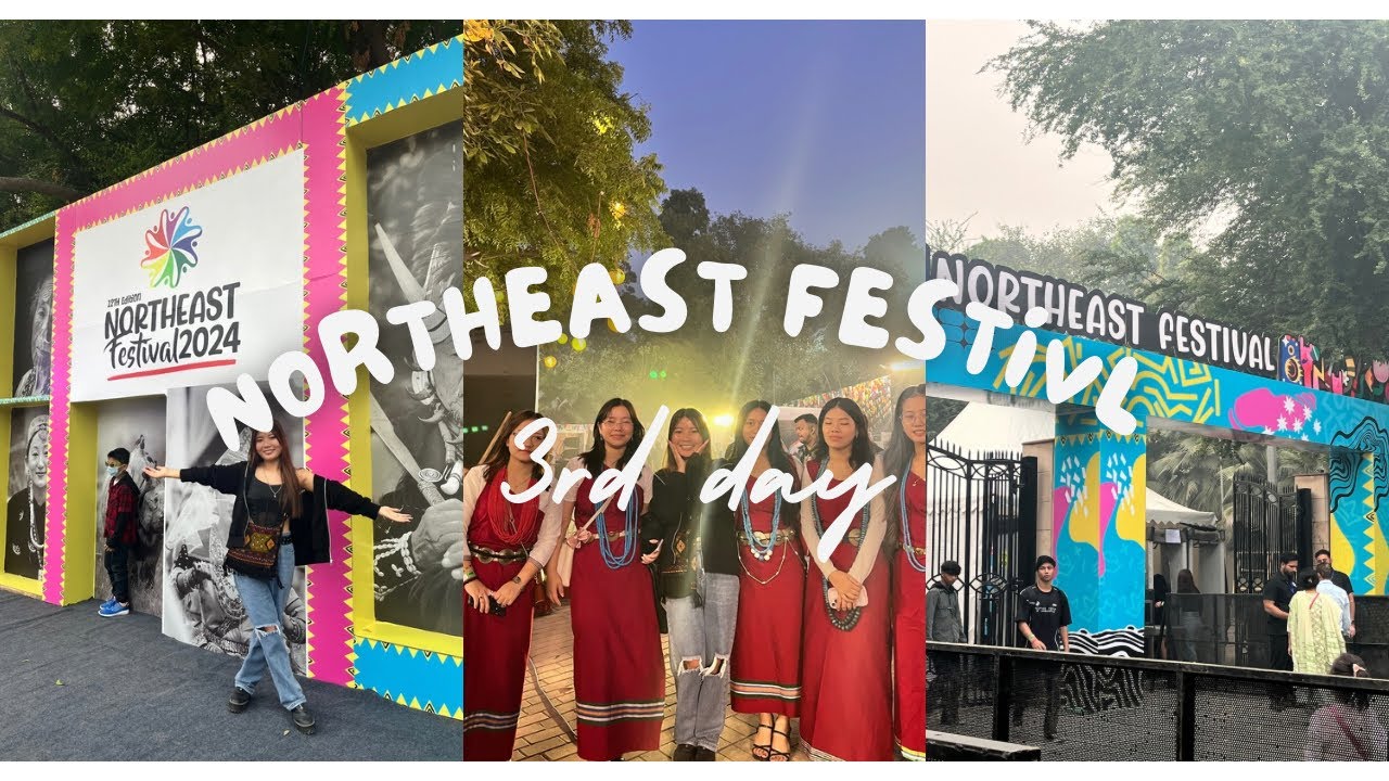 Northeast Festival 2024 Last day||📍Major Dhyan Chand national stadium Delhi🥳