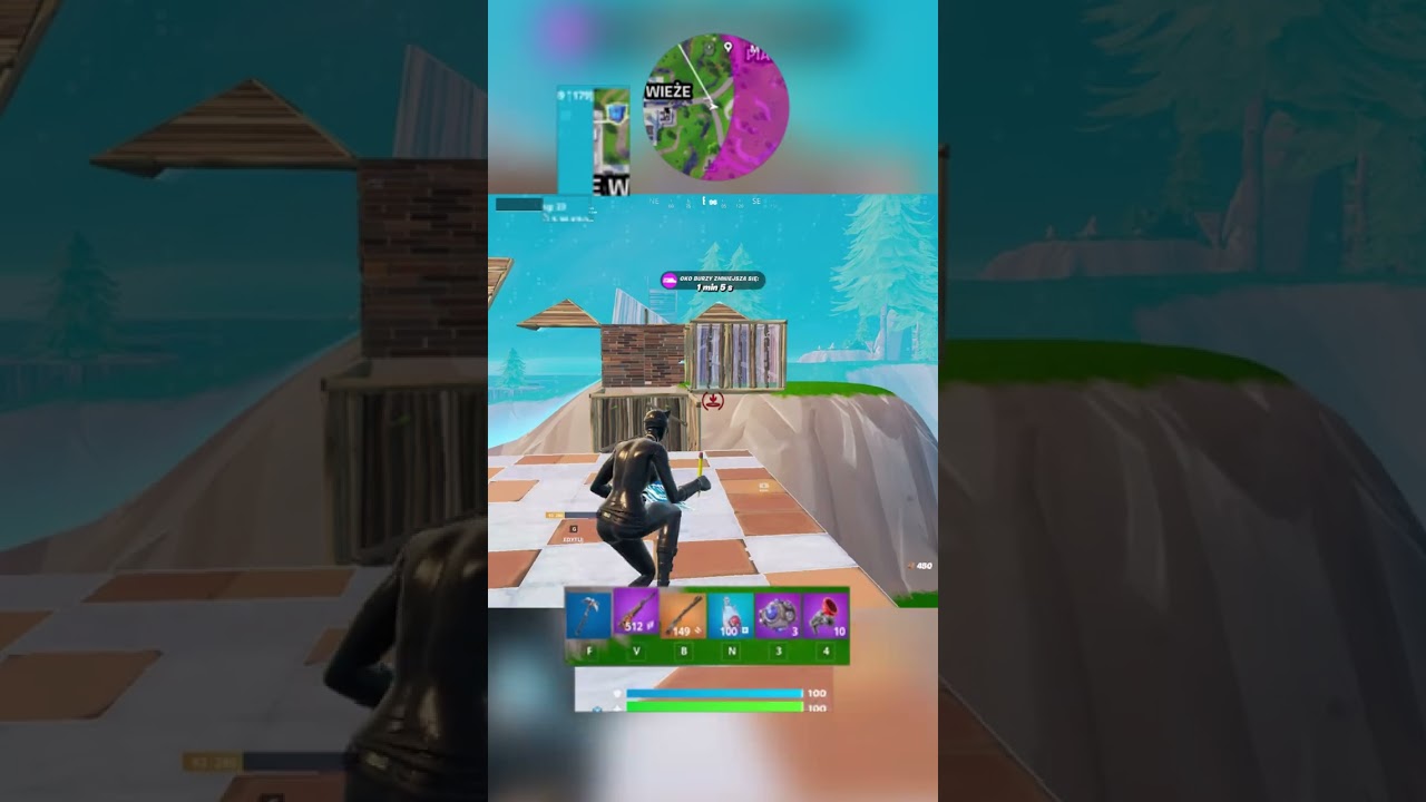 Dzień 1076 Czekania na Jacoba dop&oacute;ki nie zagra ze mną 1v1#jacob  #fortnitetiktok @JacobNajlepszy​