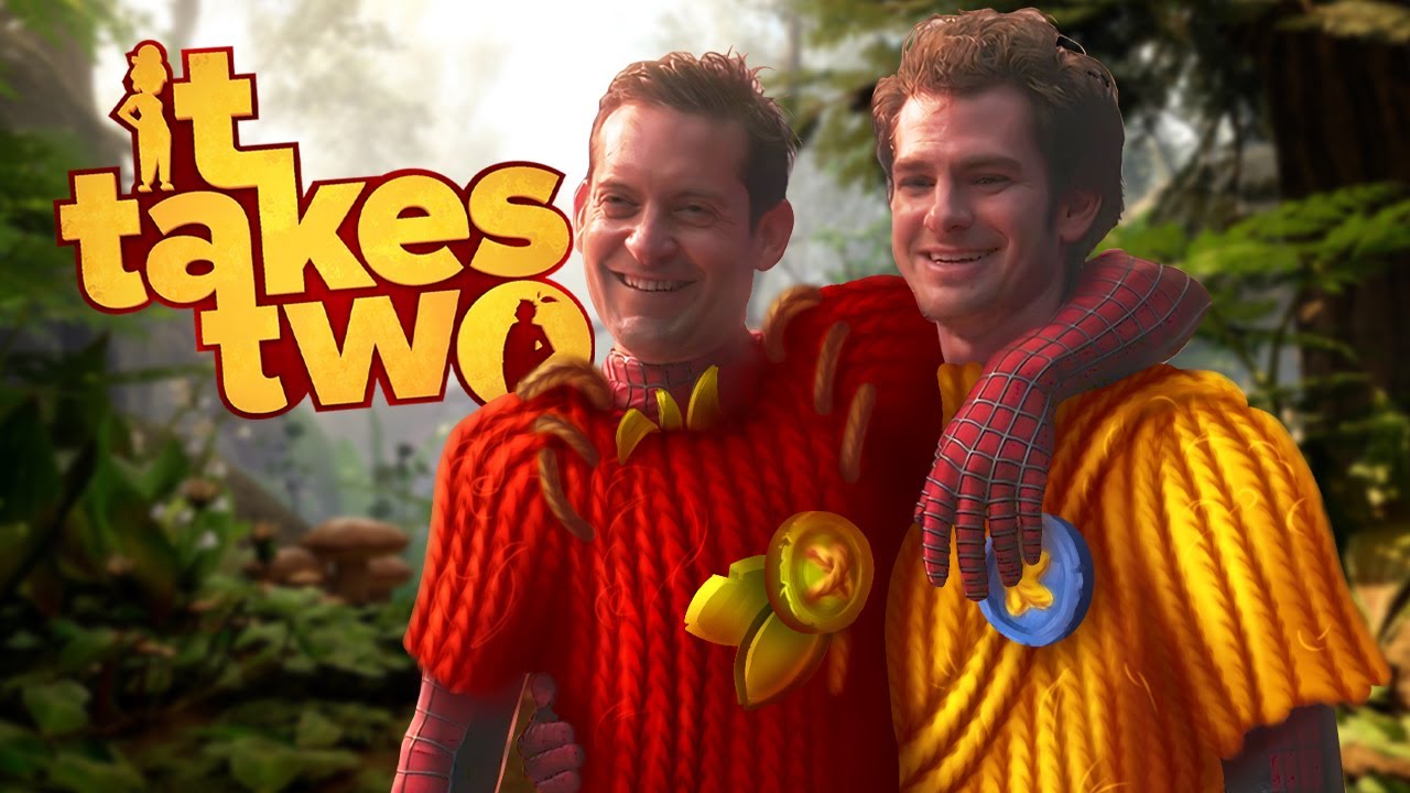 I played It Takes Two with my wife's boyfriend