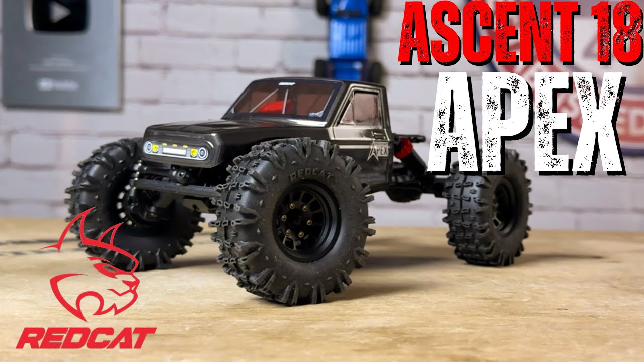 Redcat Ascent-18 APEX – мини-гусеничный вездеход RTR с максимальной производительностью!