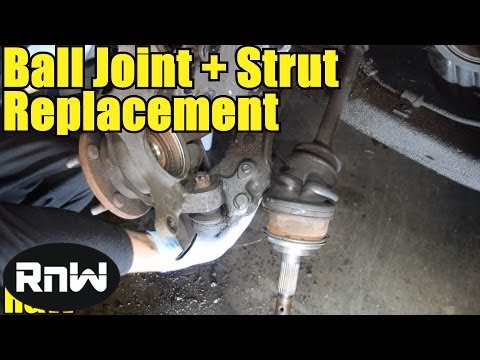 How to Replace a Lower Ball Joint, Steering Knuckle and Strut Assembly