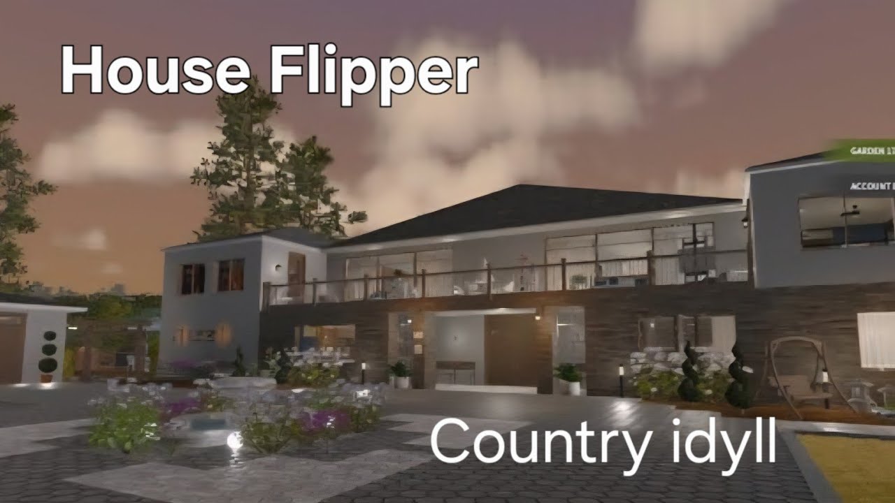 House flipper- Country idyll🏡 My 1st build on an empty lot 😁